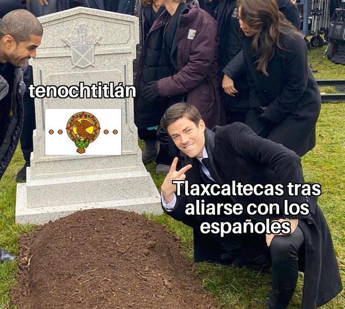 tenochtitlán Tlaxcaltecas tras aliarse con los españoles