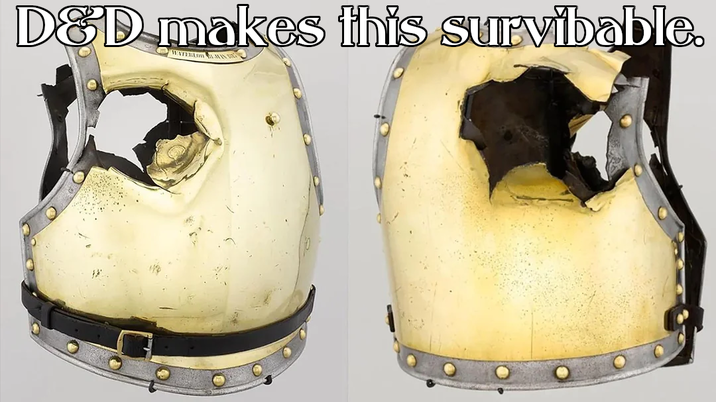 D&D makes this survibable. 13 WATERLOO MAN