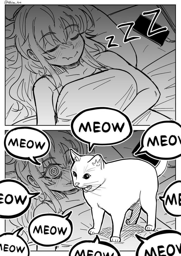@Nhim Art MEOW EOW MEOW MEOW ZZZ MEOW MEO ME MEOM ΑΛΕΟΥ