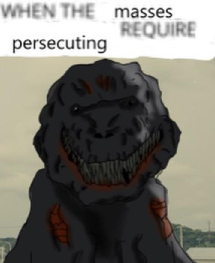 WHEN THE masses REQUIRE persecuting V