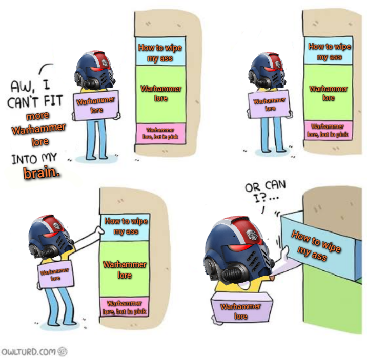 How to wipe my ass AW, I CAN'T FIT Warhammer more Warhammer lore INTO MY brain. lore Warhammer lore Warhammer lore, but in pink Warhammer fore How to wipe my ass OR CAN I?... Warhammer fore Warhammer lore OWLTURD.COM Warhammer lore, but in pink Warhammer lore How to wipe my ass Warhammer lore Warhammer lore, but in pink How to wipe my ass