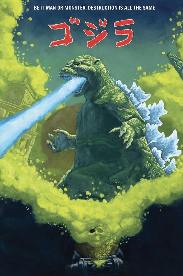 BE IT MAN OR MONSTER, DESTRUCTION IS ALL THE SAME ゴジラ