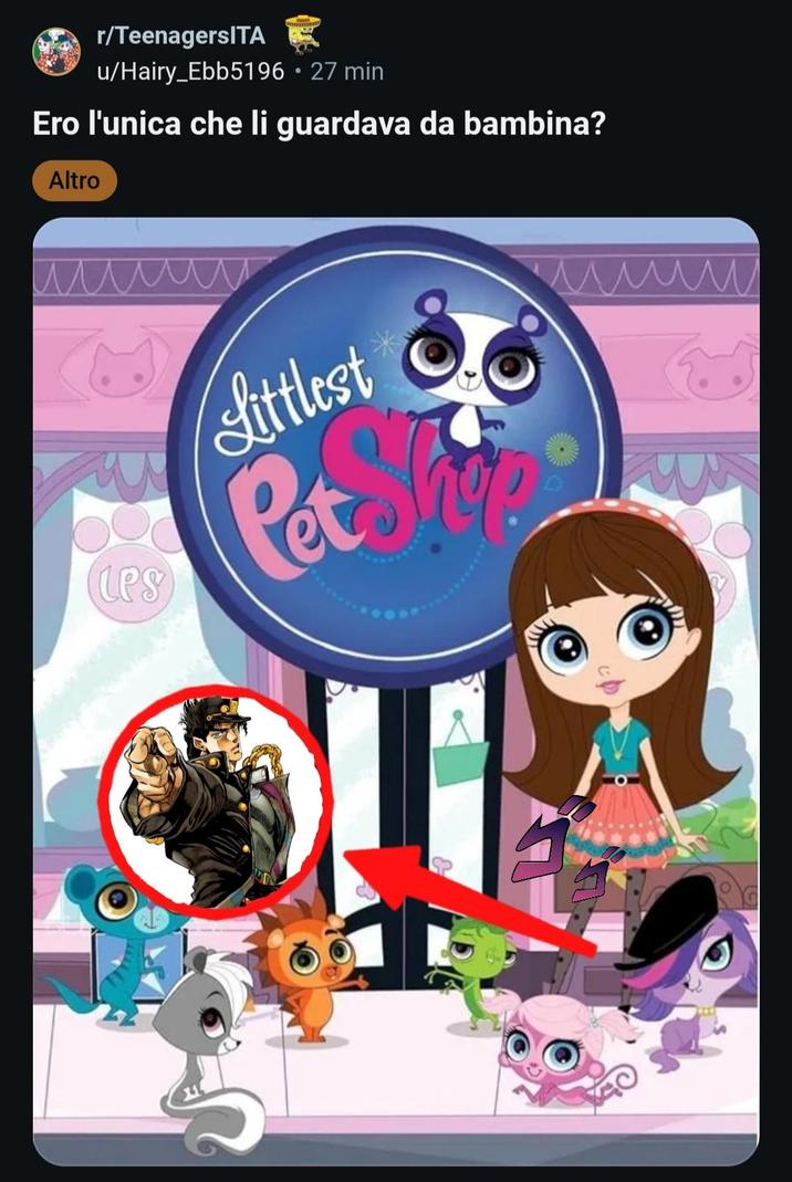 r/TeenagersITA u/Hairy_Ebb5196 • 27 min Ero l'unica che li guardava da bambina? Altro ww LPS Littlest Pet hire www