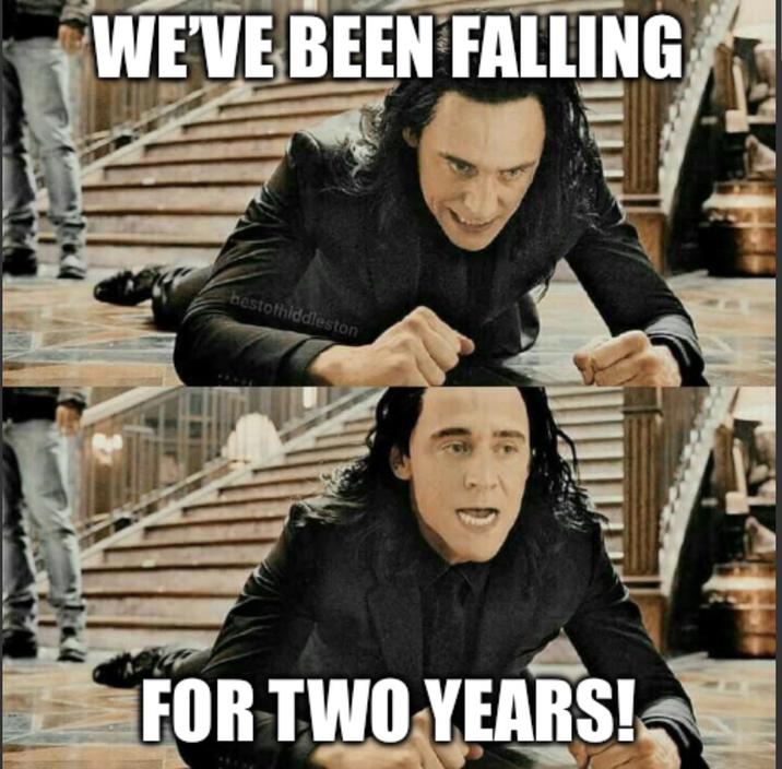 WE'VE BEEN FALLING bestofhiddleston FOR TWO YEARS!