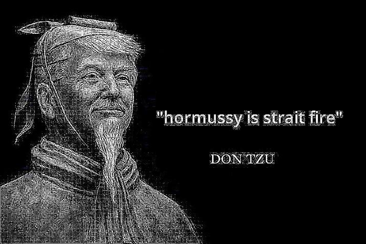 "hormussy is strait fire" DON TZU