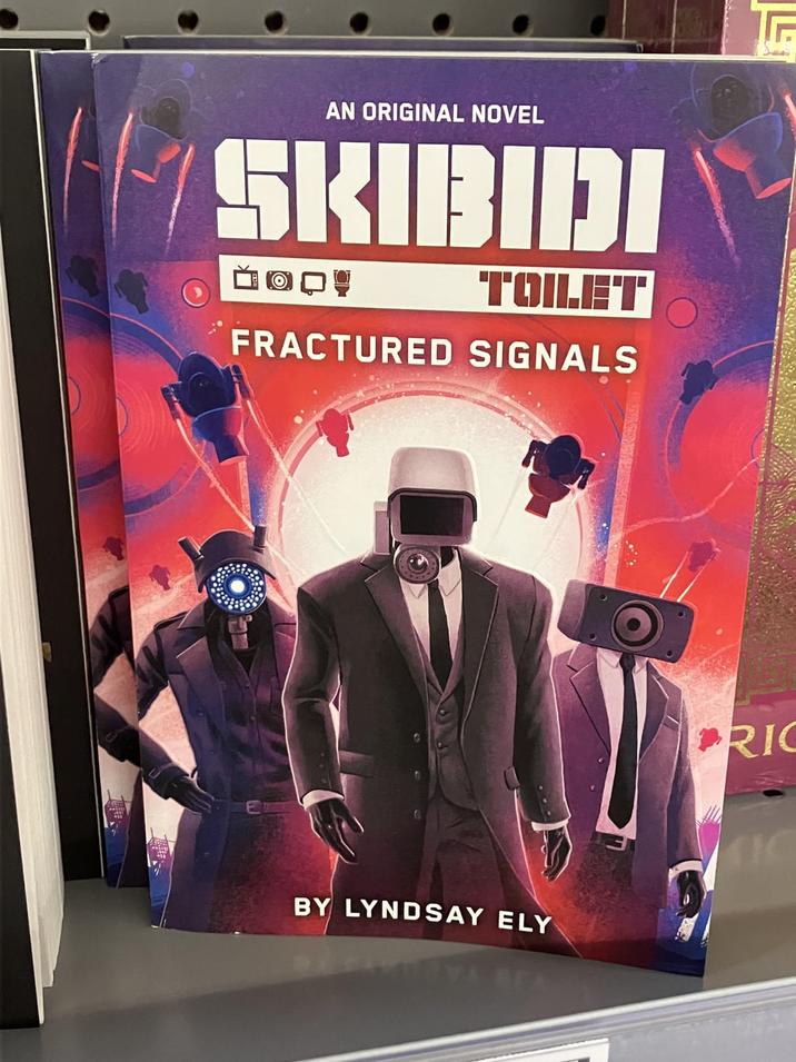 AN ORIGINAL NOVEL SKIBIDI □ 口罩 TOILET FRACTURED SIGNALS BY LYNDSAY ELY RIC