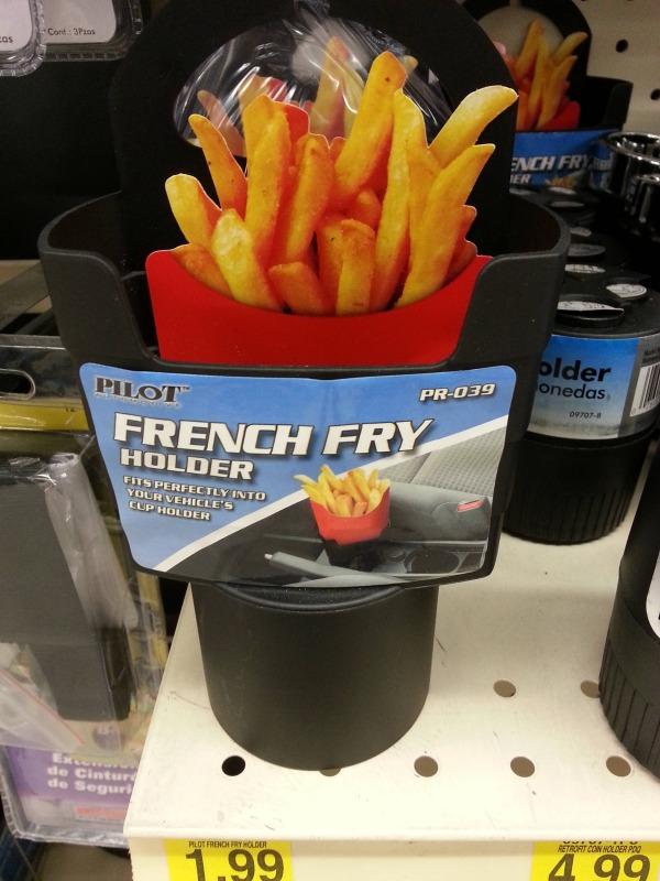 Cont.: 3Pzos ENCH FRY IER PILOT PR-039 FRENCH FRY HOLDER FITS PERFECTLY INTO YOUR VEHICLE'S CUP HOLDER older onedas 09707-8 Extewor de Cintur de Seguri PILOT FRENCH FRY HOLDER 1.99 4.99