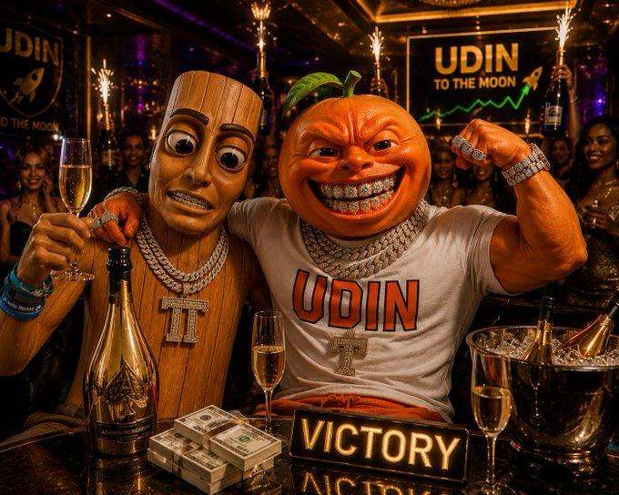 JDIN O THE MOON UDIN TO THE MOON UDIN VICTORY N