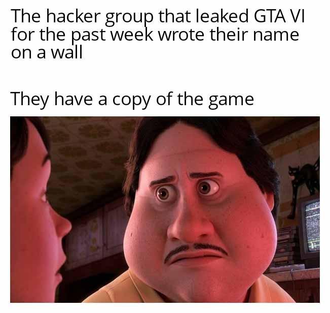 The hacker group that leaked GTA VI for the past week wrote their name on a wall They have a copy of the game