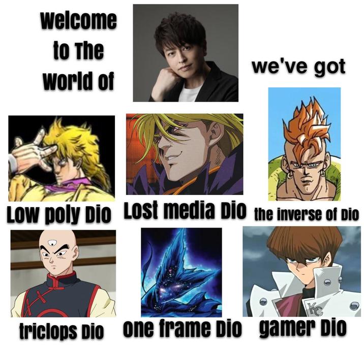 Welcome to The we've got World of Low poly Dio Lost media Dio the inverse of Dio triclops Dio one frame Dio gamer Dio