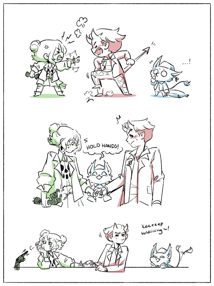 HOLD HANDS! Keeeeep holdiiiling ~! 00