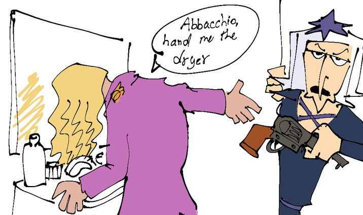 Abbacchio, hand me the dryer