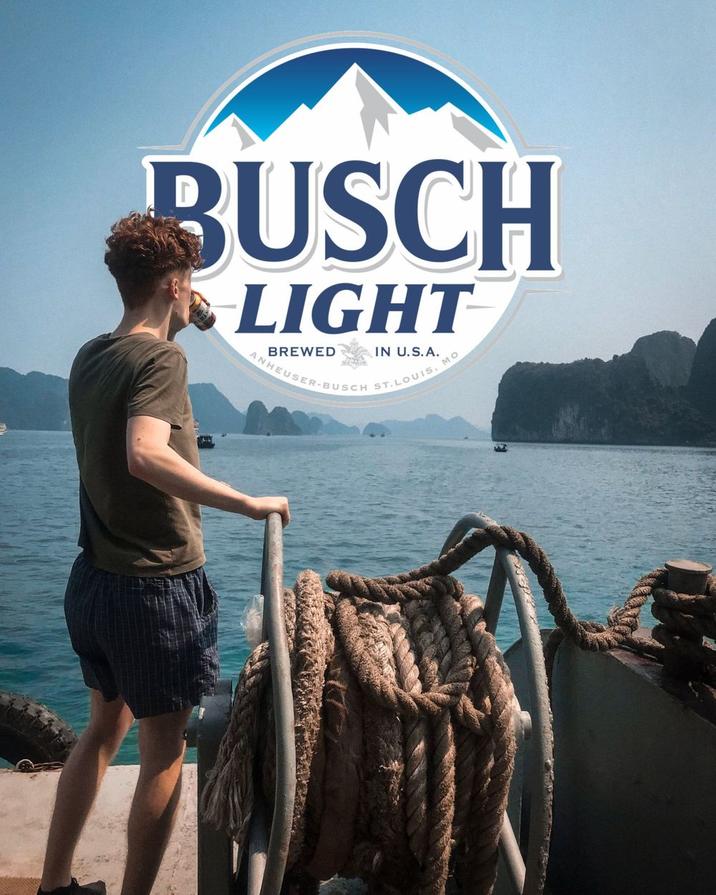 Busch Light Edition BUSCH LIGHT BREWED IN U.S.A. ANHEUSER-BUSCH ST. LOUIS.