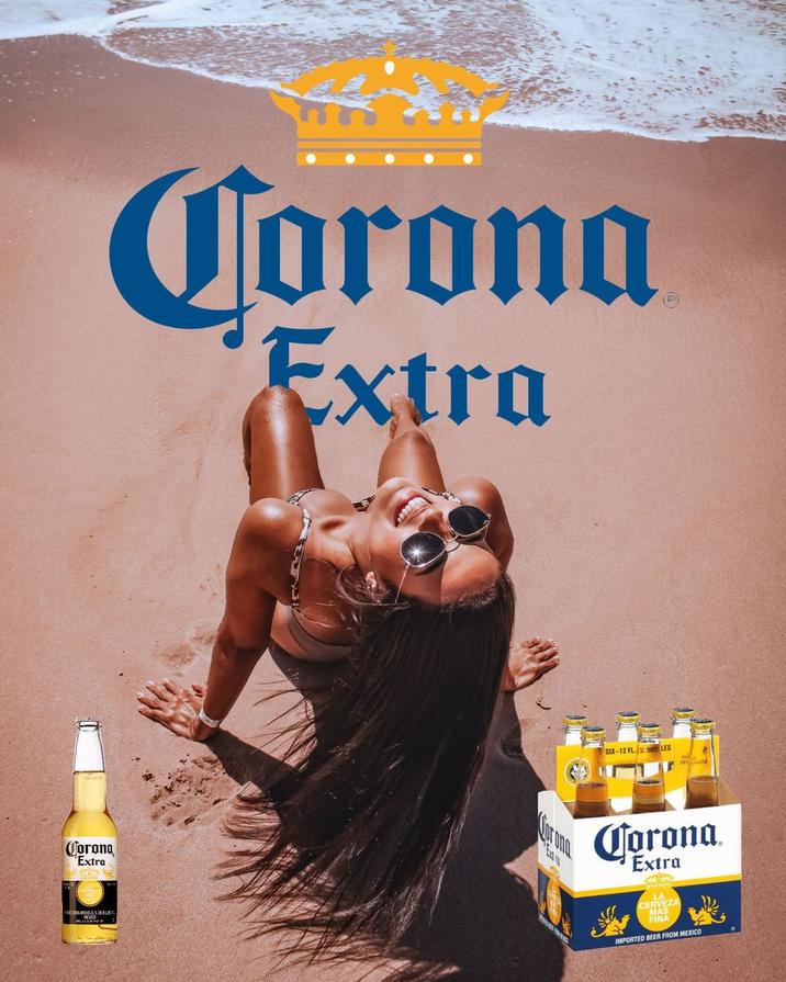 Corona Extra Edition Corona Extra CHEZEA MODELA, 5. DEB LICE Corona Extra SIX-12 FL Corona Extra CERVEZA MAS FINA IMPORTED BEER FROM MEXICO