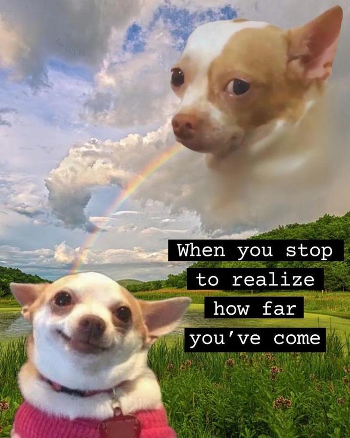 be WELL When you stop to realize how far you've come