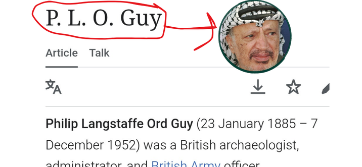 P. L. O. Guy Article Talk ΣΑ Philip Langstaffe Ord Guy (23 January 1885 -7 December 1952) was a British archaeologist, administrator and British Army officer