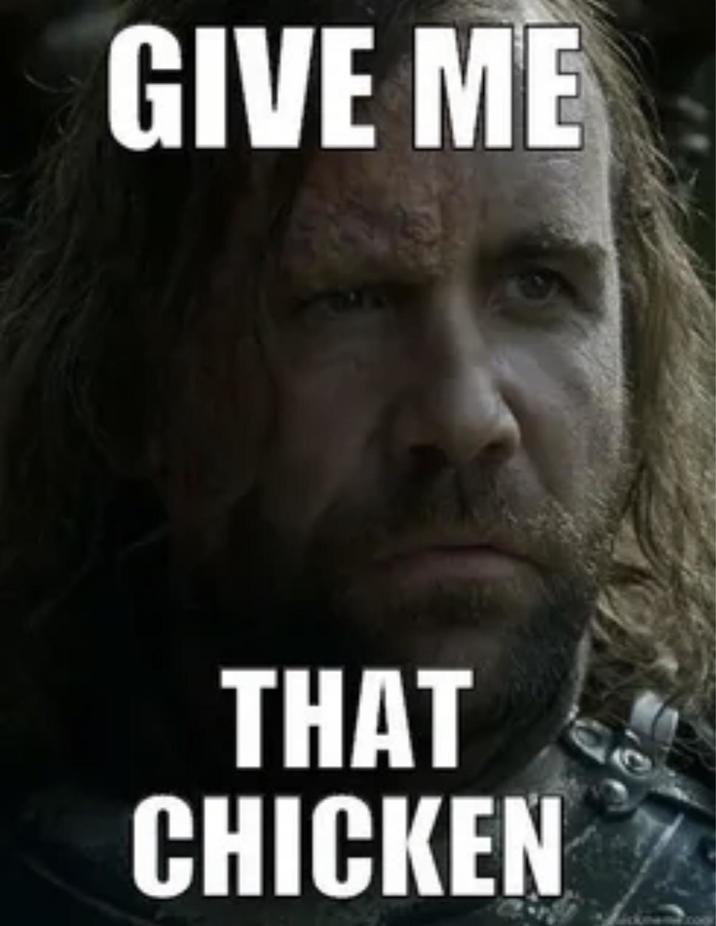 GIVE ME THAT CHICKEN