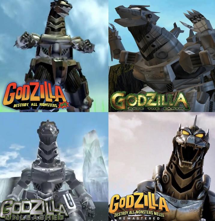 CODZILA DESTROY ALL MONSTERS MELE GODZILLA SAVE THE EARTH GODZILLA UNLEASHED GODZILA DESTROY ALL MONSTERS MELEE REMASTERED MFS-3