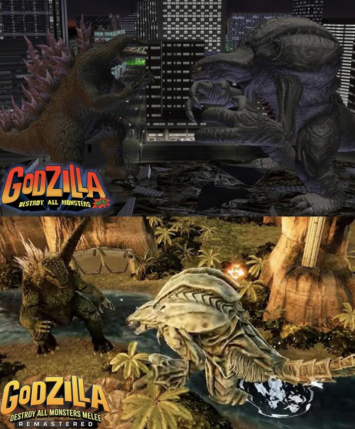 GODZILLA DESTROY ALL MONSTERS MEE GODZILLA DESTROY ALL MONSTERS MELEE REMASTERED