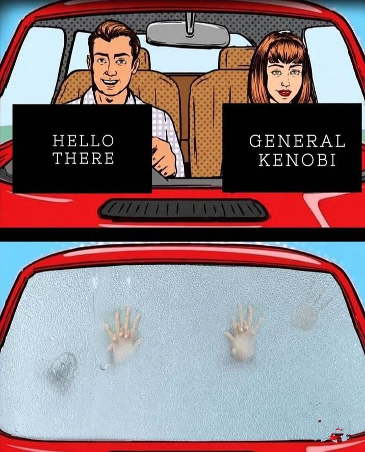 HELLO THERE GENERAL KENOBI