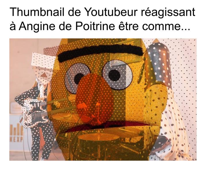 Thumbnail de Youtubeur réagissant à Angine de Poitrine être comme... KEXP