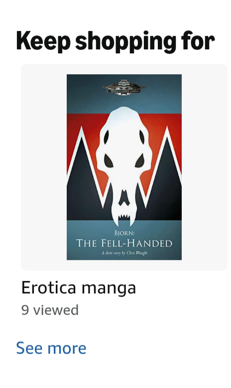 Keep shopping for BJORN: THE FELL-HANDED A short story by Chris Wright Erotica manga 9 viewed See more