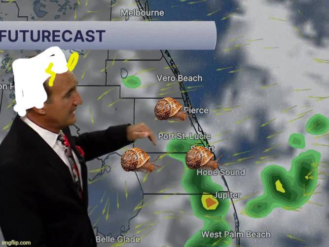 FUTURECAST Melbourne on Vero Beach Pierce Port St. Lucie Hope Sound Jupiter West Palm Beach Belle Glade imgflip.com