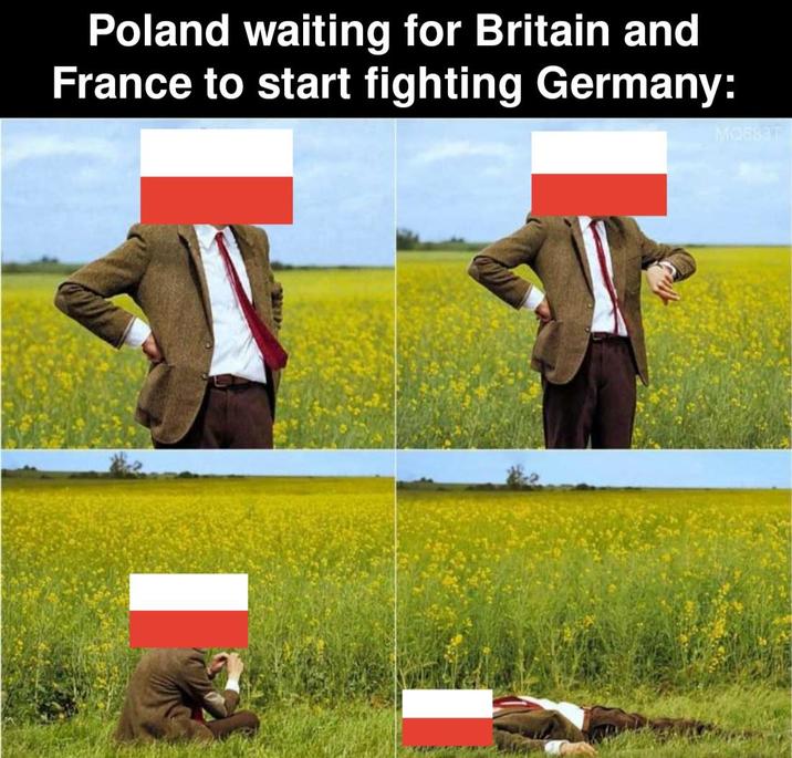 Poland waiting for Britain and France to start fighting Germany: MQ6837