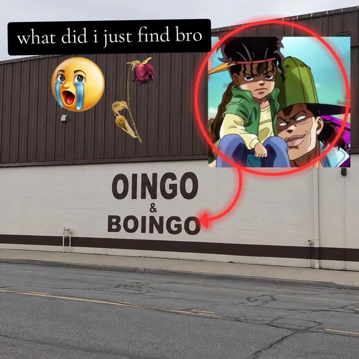 what did i just find bro OINGO & BOINGO