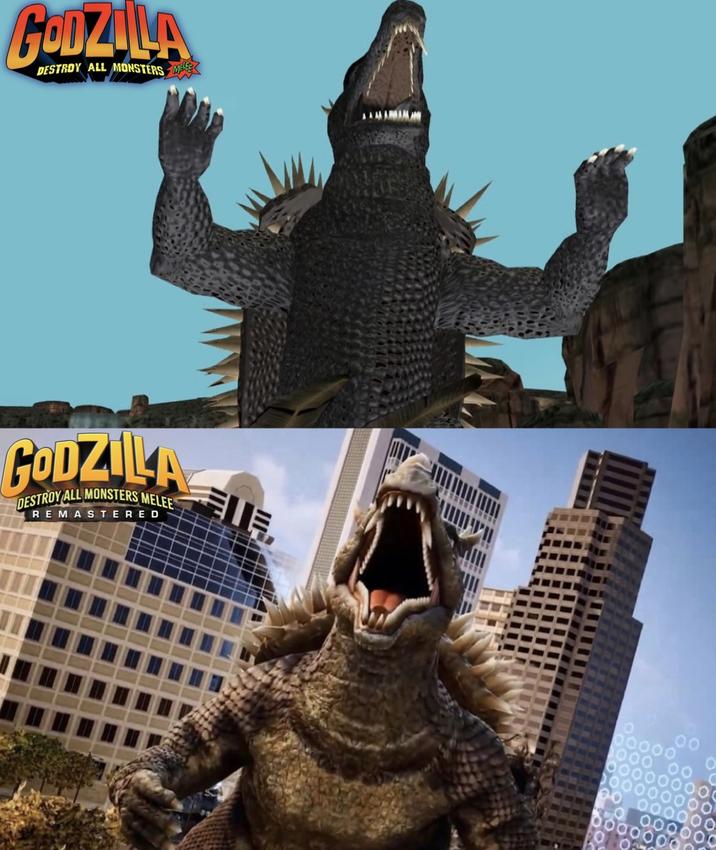 CODZILA DESTROY ALL MONSTERS GODZILA DESTROY ALL MONSTERS MELEE REMASTERED