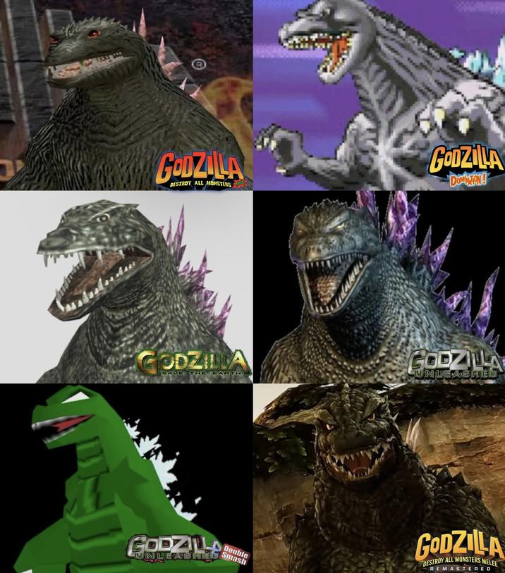 GODZILLA DESTROY ALL MONSTERS GODZILLA DOMINATION! GODZILLA SAVE THE EARTH UNLEASHED Double Smash GODZILLA UNLEASHED GODZILLA DESTROY ALL MONSTERS MELEE REMASTERED