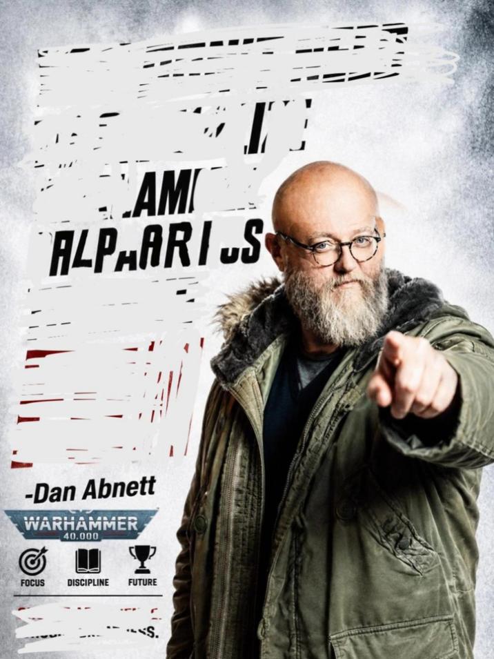 AMI ALPAARIUS -Dan Abnett WARHAMMER 40.000 FOCUS DISCIPLINE FUTURE ---S.