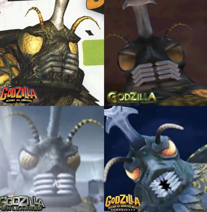 GODZILA DESTROY ALL MONSTERS GODZILLA SAVE THE EARTHO GODZILLA UNLEASHED GODZILLA DESTROY ALL MONSTERS MELEE REMASTERED