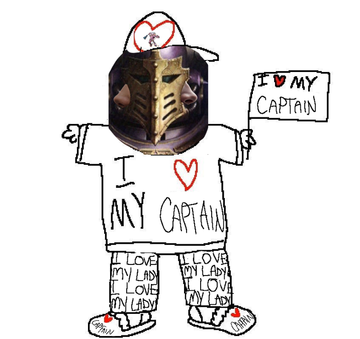 धा E I ♡ MY CAPTAIN I LOVE I LOVE TID MY CAPTAIN MY LADY MY LADY I LOVE MY LADY I LOVE MY LADY! CAPTAIN CAPTAIN