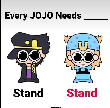 Every JOJO Needs Stand Dininator Stand
