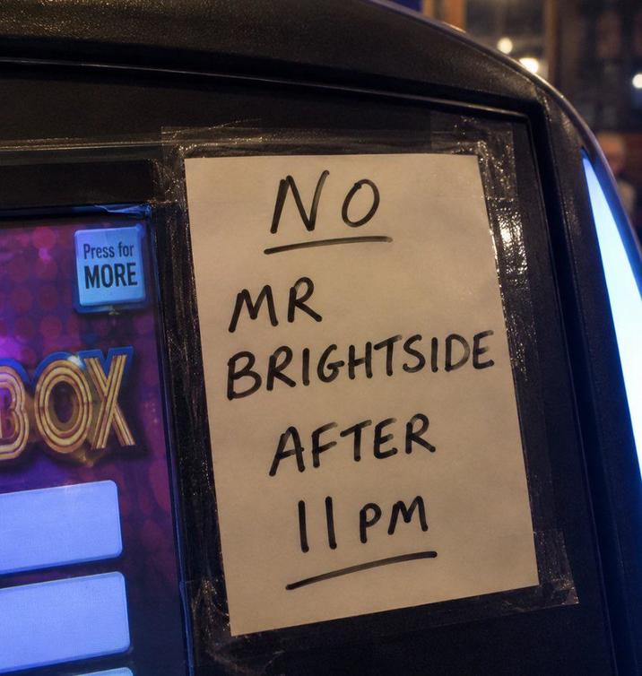 Press for MORE DOX NO MR BRIGHTSIDE AFTER ||PM