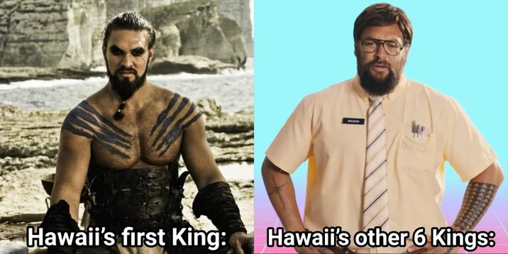 MASON Hawaii's first King: Hawaii's other 6 Kings: