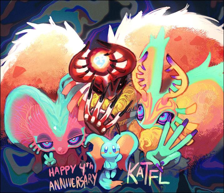 HAPPY Th ANNIVERSARY 3 KATEL Kama boko Bu