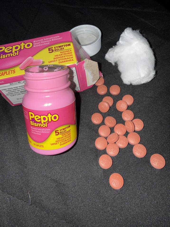 Pepto ismol CAPLETS Bismuth Subsalicylate Upset Stomach Reliever/ Antidiarrheal 5 SYMPTOM NAUSEA HEARTBURN INDIGESTION UPSET STOMACH DIARRHEA S16 unpos 9846-414-008-125 apport was auspi sube a nu черешово шпруди. 13.00 2010 DOJO Pepto Bismol Bismuth Subsalicylate Upset Stomach Reliever Antidiarrheal 24 CAPLETS SYMPTOM 5 RELIEF NAUSEA HEARTBU UPSET STOMACH DIARRHEA 200 600 nel BU 200