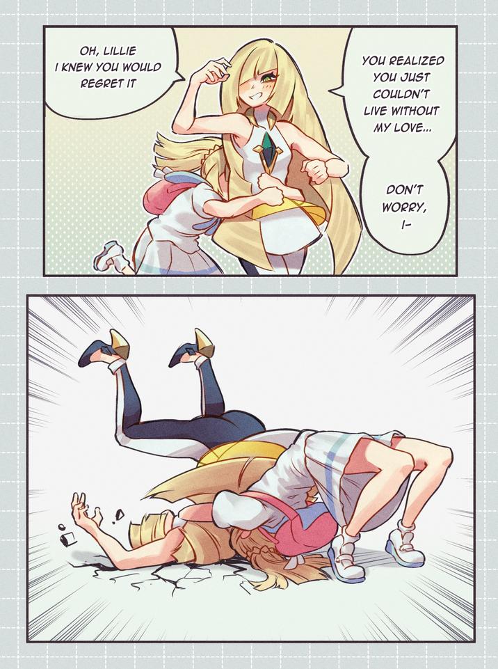 OH, LILLIE I KNEW YOU WOULD REGRET IT YOU REALIZED YOU JUST COULDN'T LIVE WITHOUT MY LOVE... & DON'T WORRY, |-
