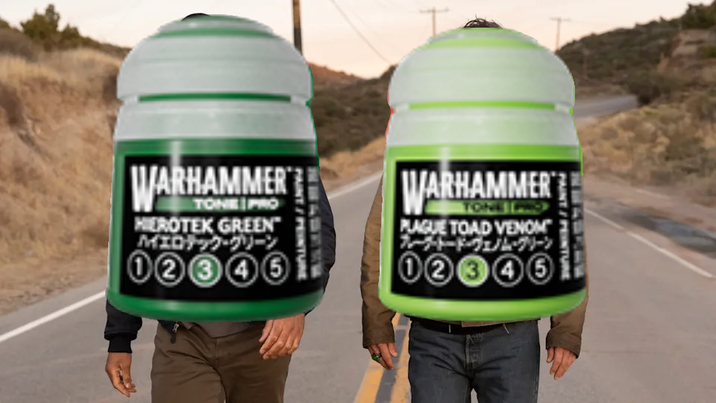 /PEINTURE WARHAMMER TONE PRO HIEROTEK GREEN" ハイエロテック・グリーン 12345 WARHAMMER TONE PRO PLAGUE TOAD VENOM ブレーヴ・トードーヴェノム・グリーン 12346