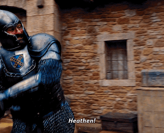 Heathen!