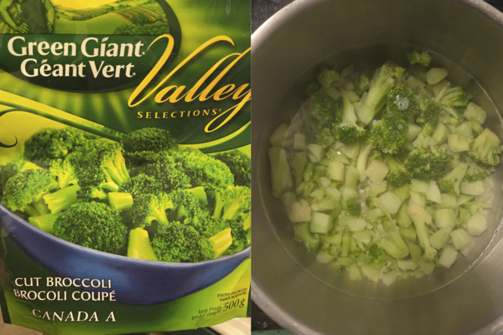 Green Giant Géant Vert Valley SELECTIONS CUT BROCCOLI BROCOLI COUPÉ CANADA A keep PHOTO ENLARGED IMAGE AGRANDIE garder congele 5008