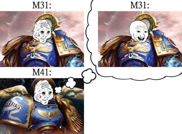 M31: M31: มอ M41: