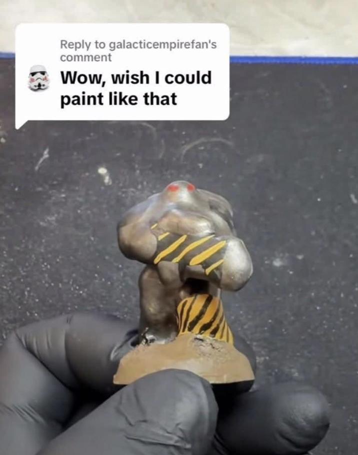 Reply to galacticempirefan's comment Wow, wish I could paint like that