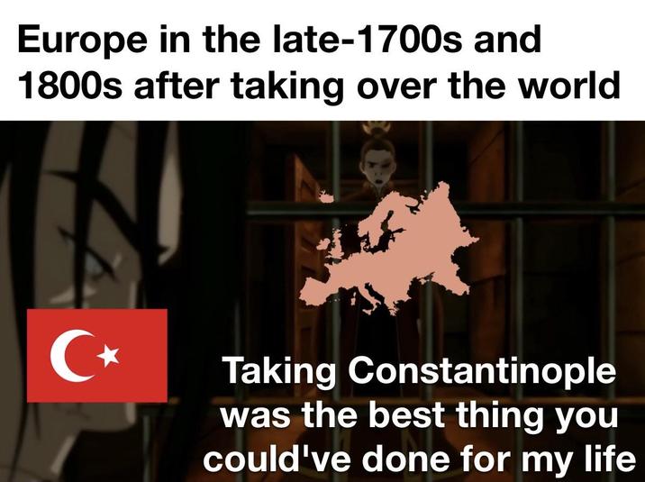 Europe in the late-1700s and 1800s after taking over the world C⭑ Taking Constantinople was the best thing you could've done for my life
