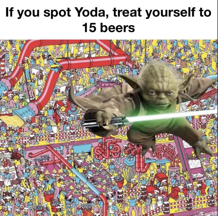 If you spot Yoda, treat yourself to Cultfortunas 15 beers
