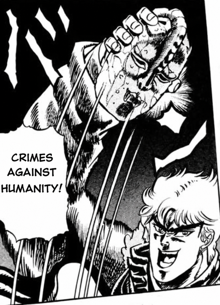 CRIMES AGAINST HUMANITY!