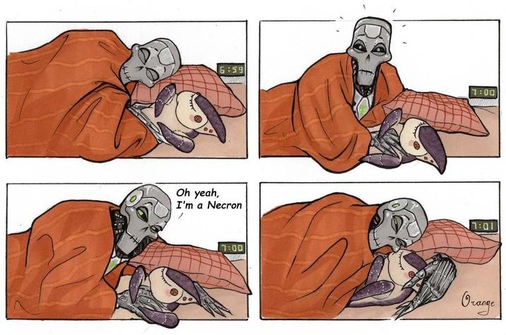 6:59 Oh yeah, I'm a Necron , 7:00 7:00 7:01 Orange