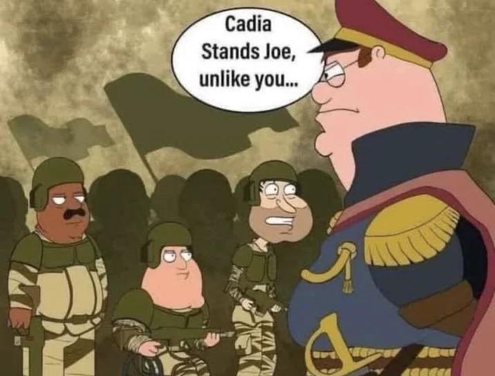 Cadia Stands Joe, unlike you...